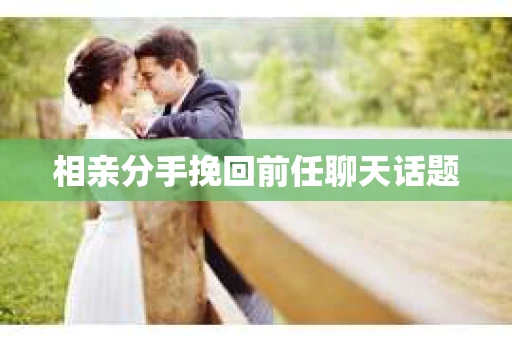 相亲分手挽回前任聊天话题