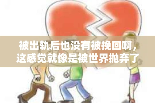 被出轨后也没有被挽回啊，这感觉就像是被世界抛弃了一样。我曾经也经历过这样的事情，那种心如刀割的痛，至今仍记忆犹新。今天，我想和大家聊聊这个话题，希望能给那些正在经历或者曾经经历过类似痛苦的人一些安慰和帮助。