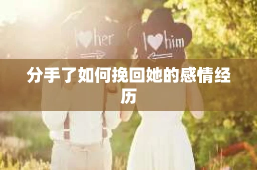 分手了如何挽回她的感情经历