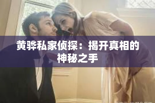 黄骅私家侦探：揭开真相的神秘之手