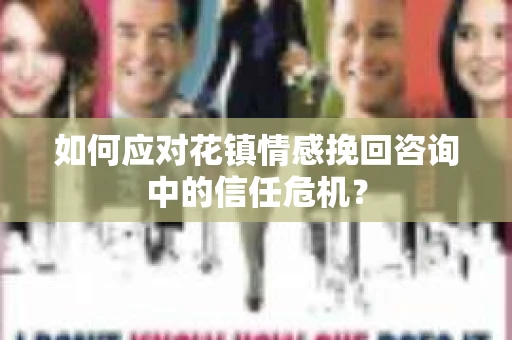 如何应对花镇情感挽回咨询中的信任危机？
