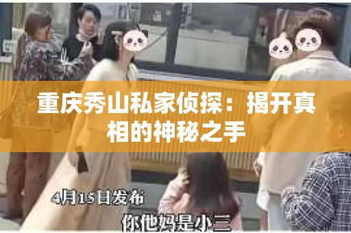 重庆秀山私家侦探：揭开真相的神秘之手