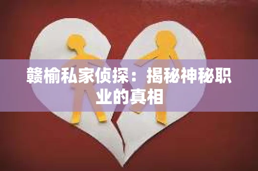 赣榆私家侦探：揭秘神秘职业的真相