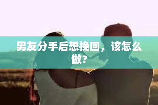 男友分手后想挽回,该怎么做? 男友分手后想挽回,该怎么做?