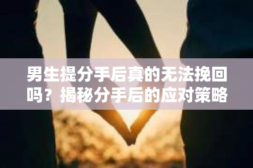 男生提分手后真的无法挽回吗?揭秘分手后的应对策略 男生提分手后真的无法挽回吗?揭秘分手后的应对策略