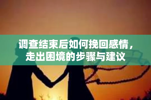 调查结束后如何挽回感情，走出困境的步骤与建议